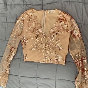 Long sleeve dress top